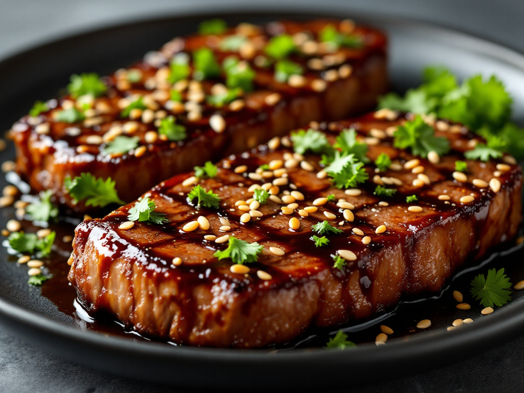 Asian-Inspired Soy-Glazed Steak image