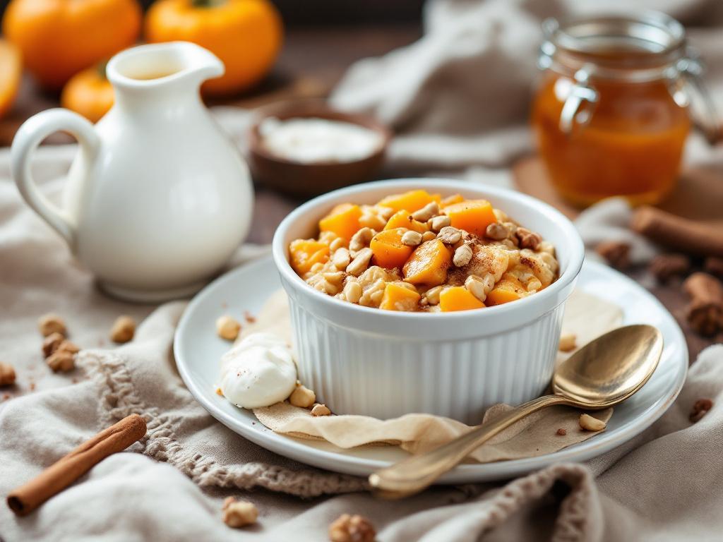 Baked Oatmeal with Persimmon image