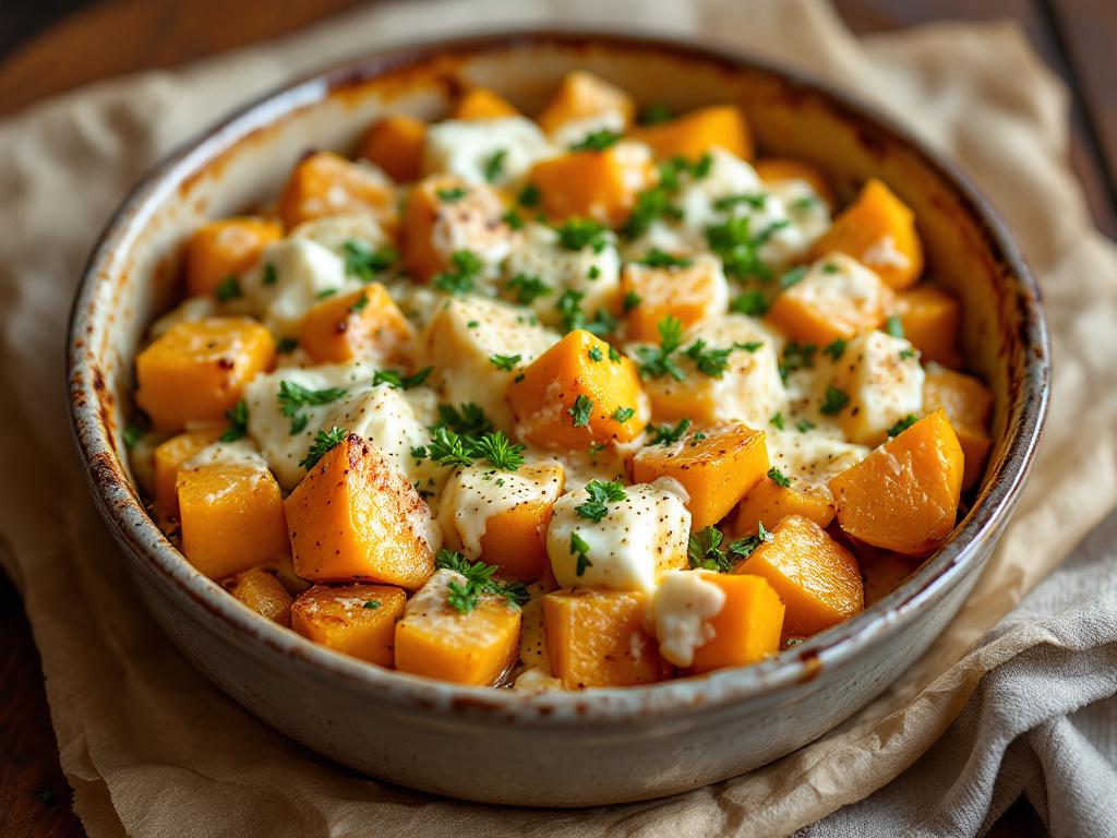Baked Pumpkin with Ricotta image
