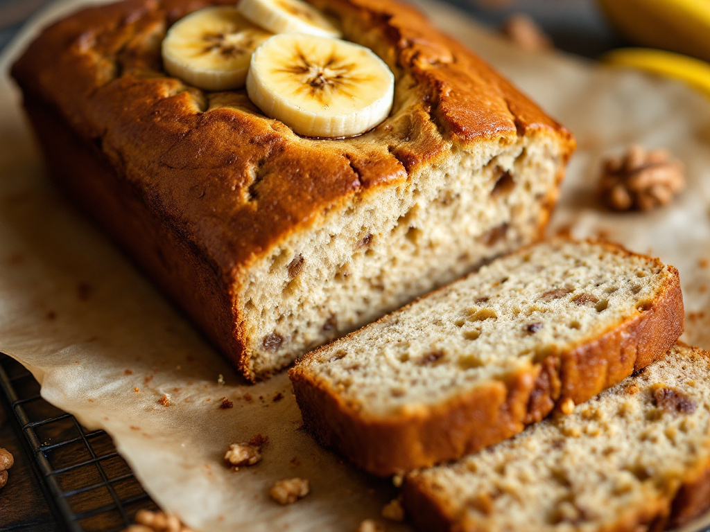 Banana Bread without Sugar and without Sugar Substitute image