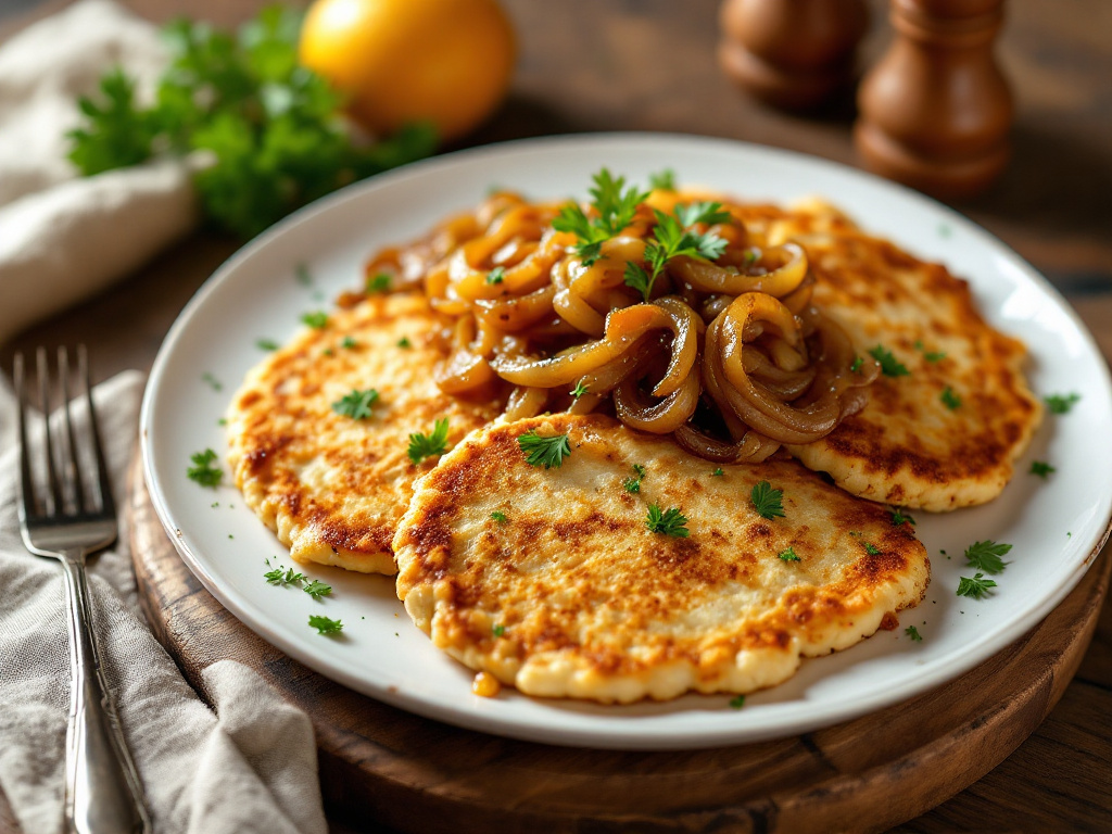Chicken Cutlets with Onions image