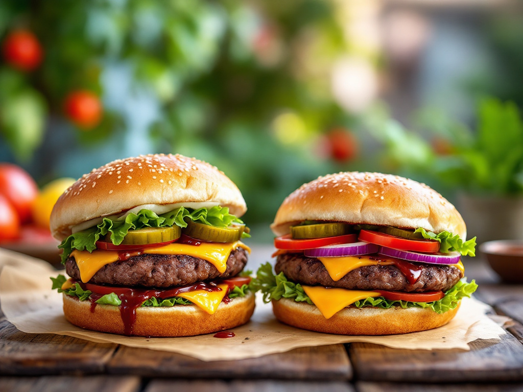 Classic Homemade Hamburger image