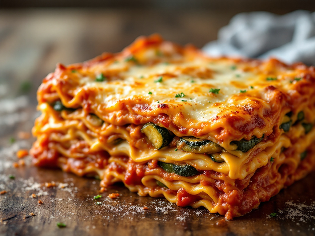 Classic Vegetarian Lasagna image