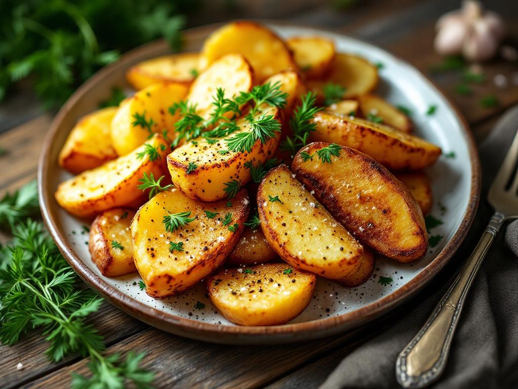Country-Style Fried Potatoes (Smazhena Kartoplia po Selyansky) image