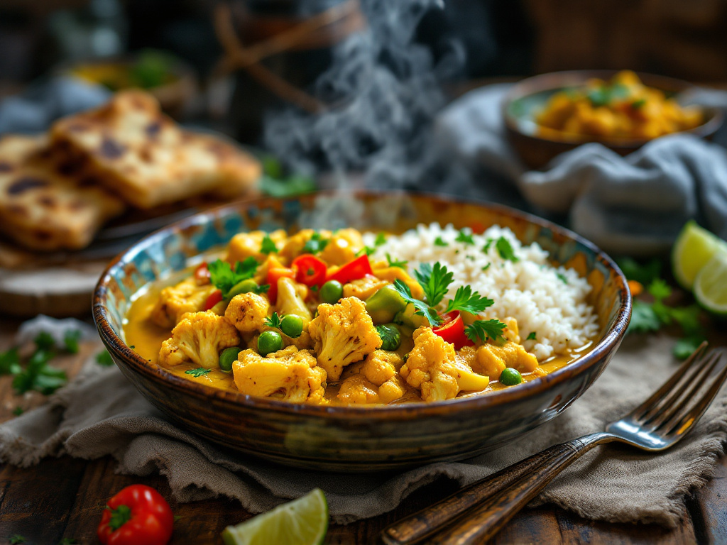 Creamy Coconut and Cauliflower Curry image