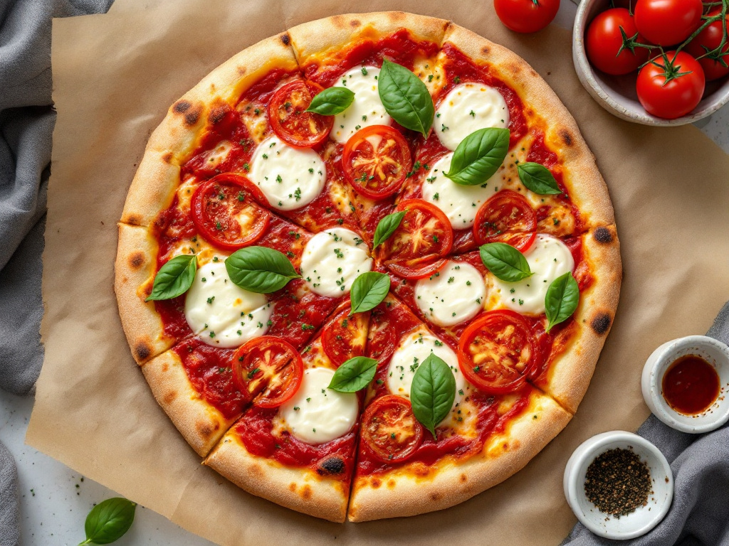 Dairy-Free Classic Margherita Pizza image