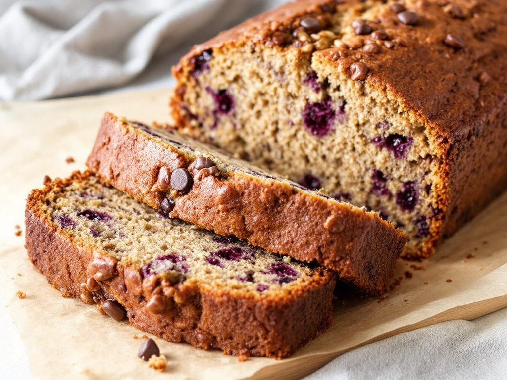 Enhanced Vegan Banana Bread image