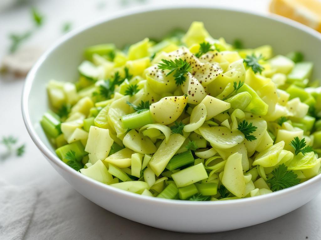 Fat-Burning Green Detox Salad (Carb-Free, Fat-Free) image