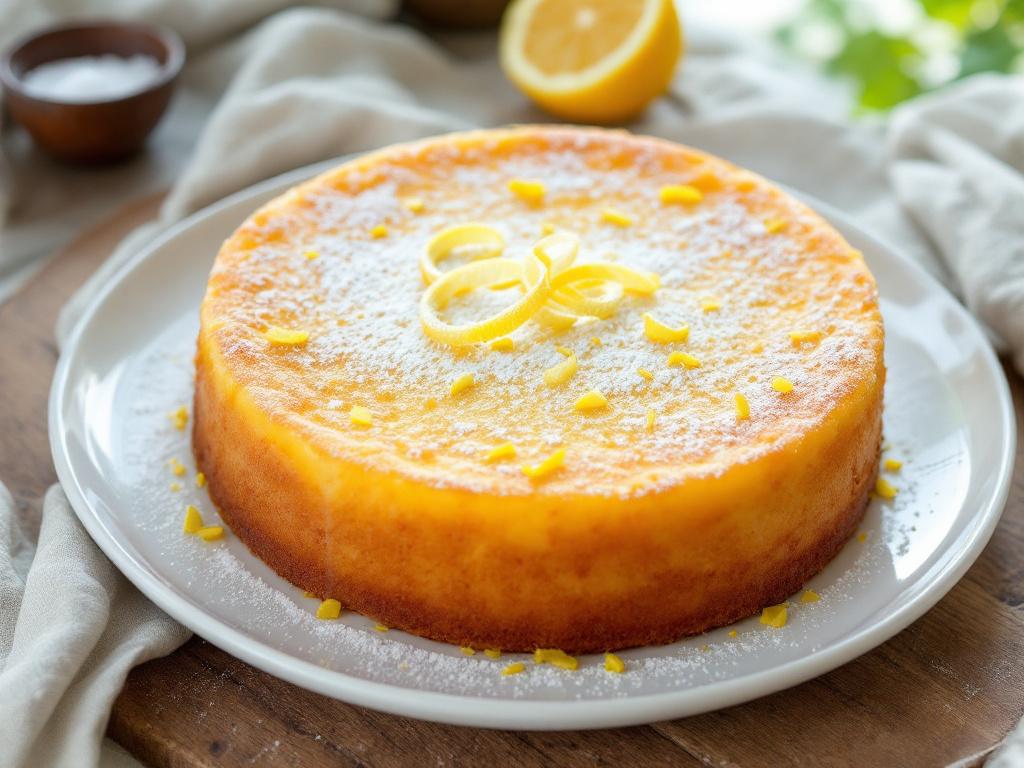 Flourless Lemon Cake image