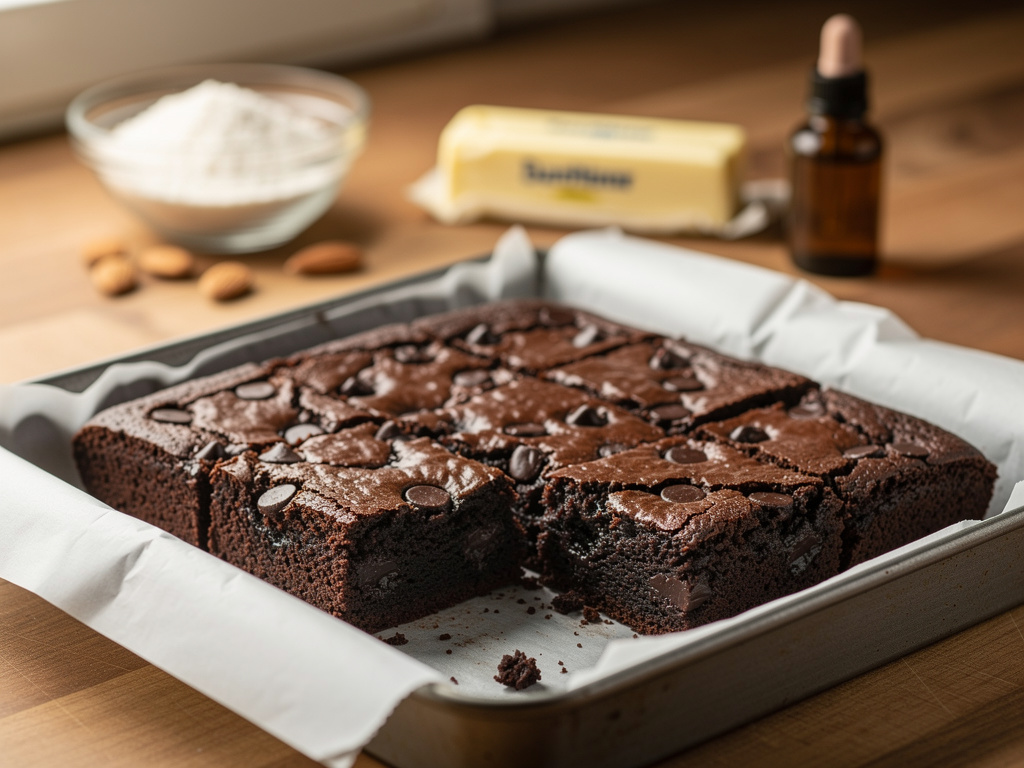 Fudgy Keto Brownies image