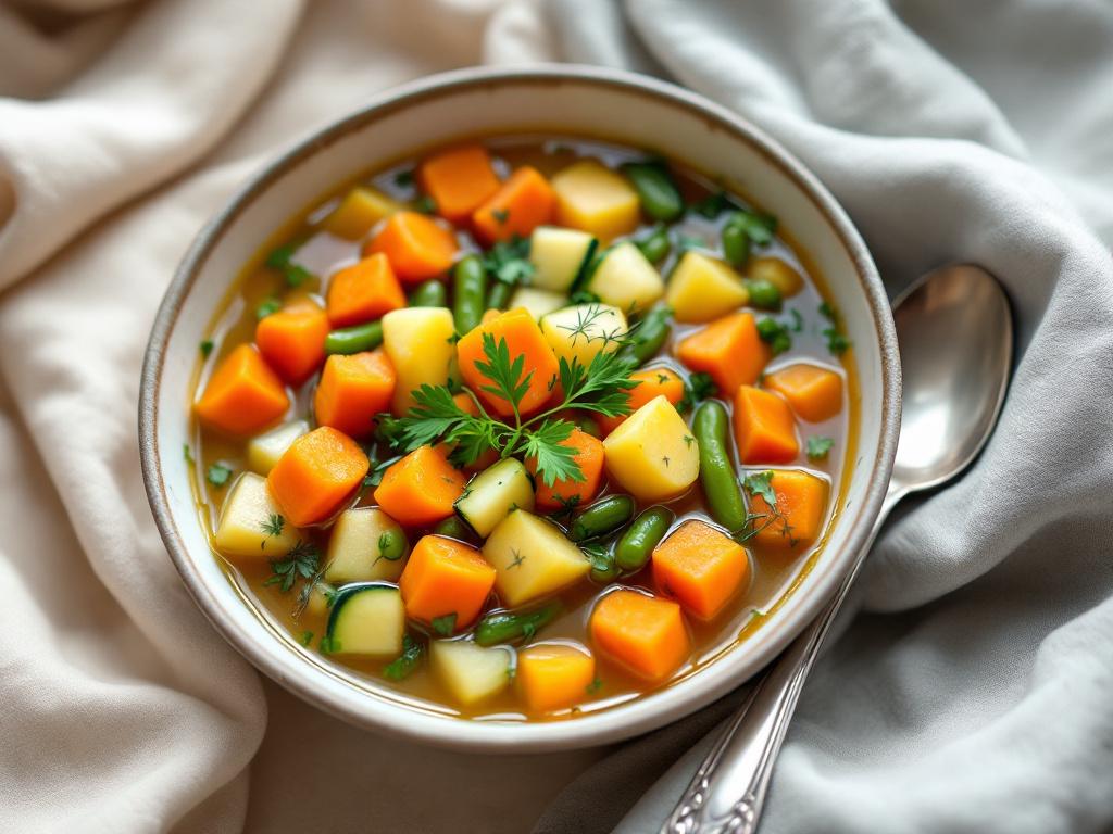Gentle Vegetable Stew for Constipation and Gastritis image
