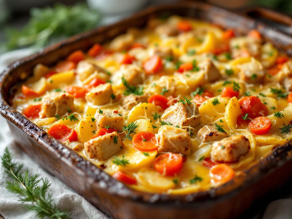 Hearty Pork and Vegetable Potato Bake image