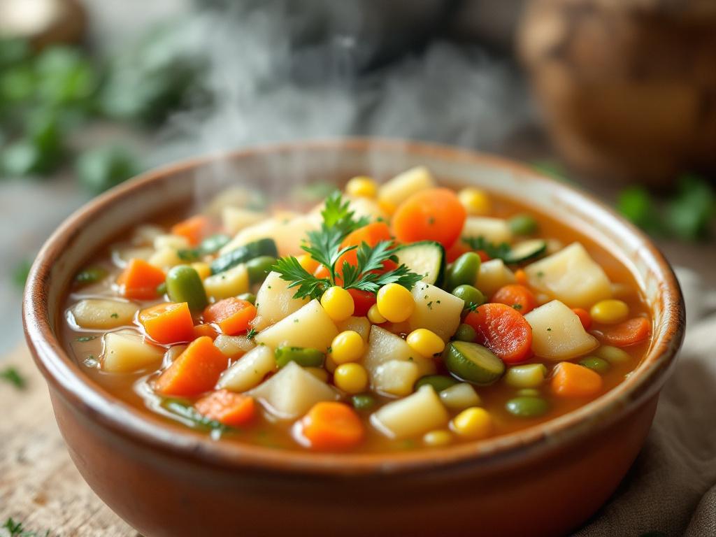 Hearty Vegetable Soup (Nut-Free) image