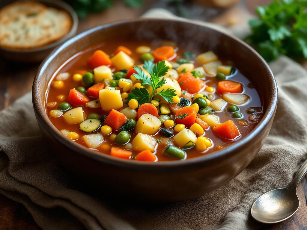 Hearty Vegetable Soup (Nut-Free) image