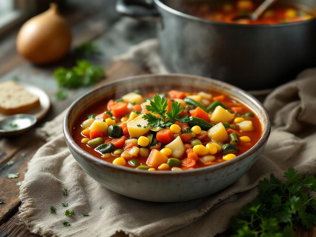 Hearty Vegetable Soup (Nut-Free) image