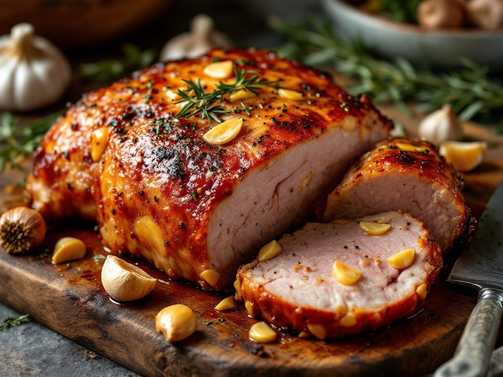 Homemade Pork Buzhenina (Ukrainian Roasted Pork) image