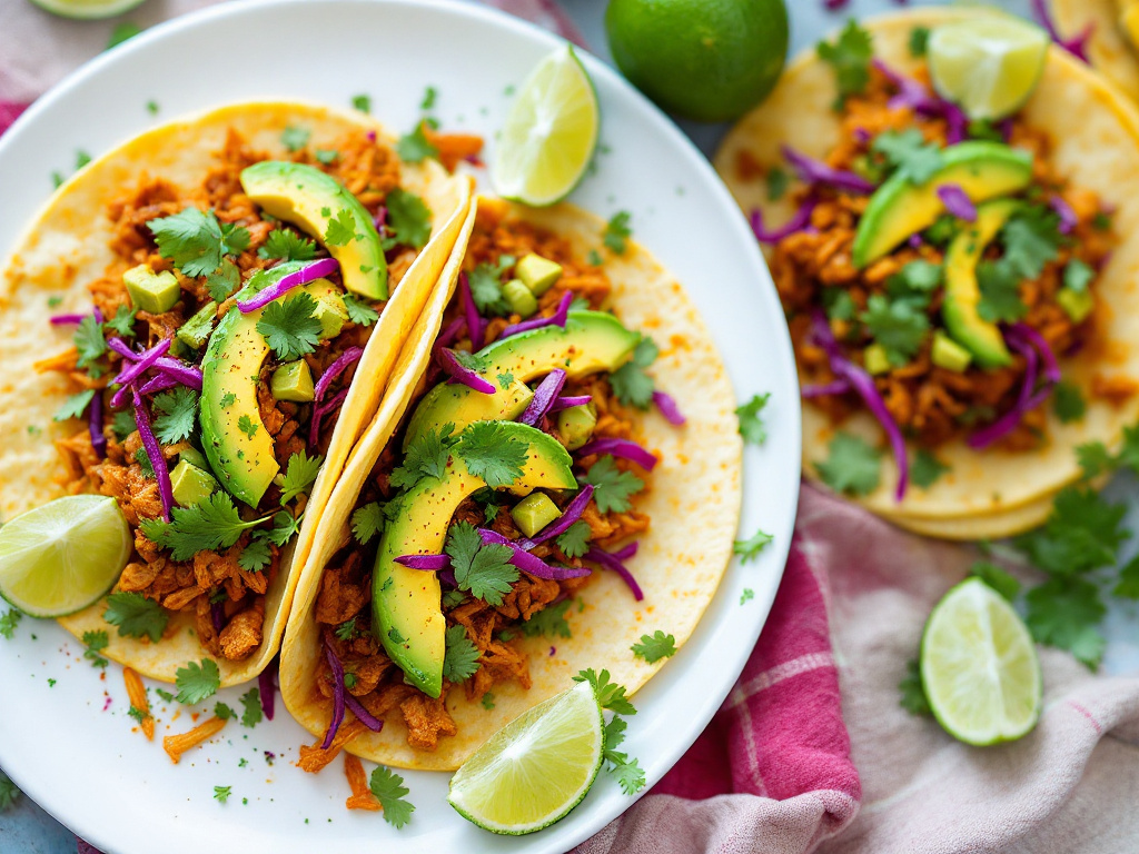 Jazzy Jackfruit Tacos image