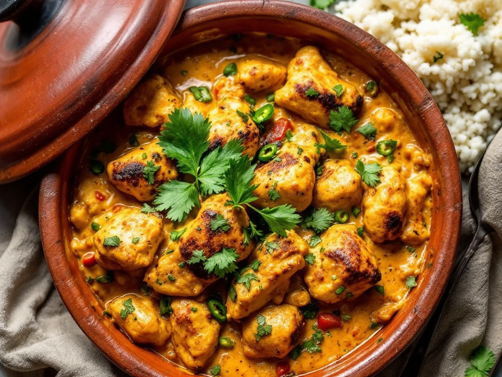 Keto-Friendly Indian Chicken Curry image