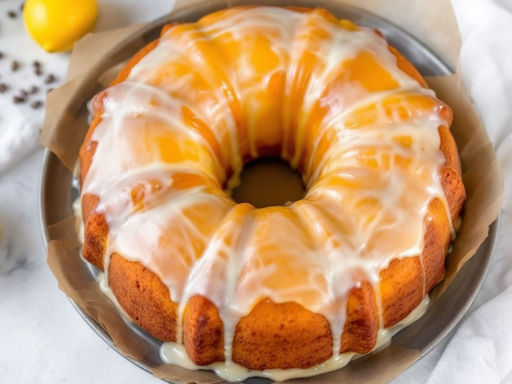 Keto Lemon-Flavored Cake image