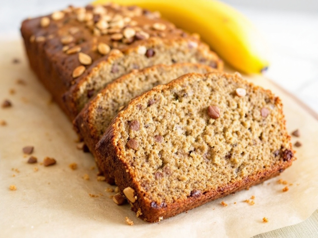 Keto Vegetarian Banana Bread image
