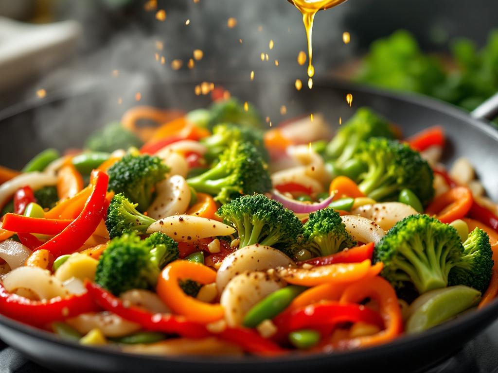 Lactose-Free Savory Vegetable Stir-Fry image