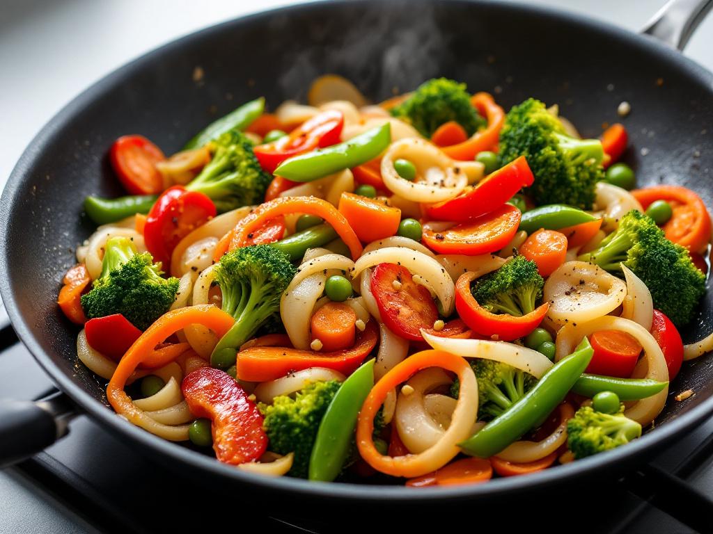 Lactose-Free Savory Vegetable Stir-Fry image
