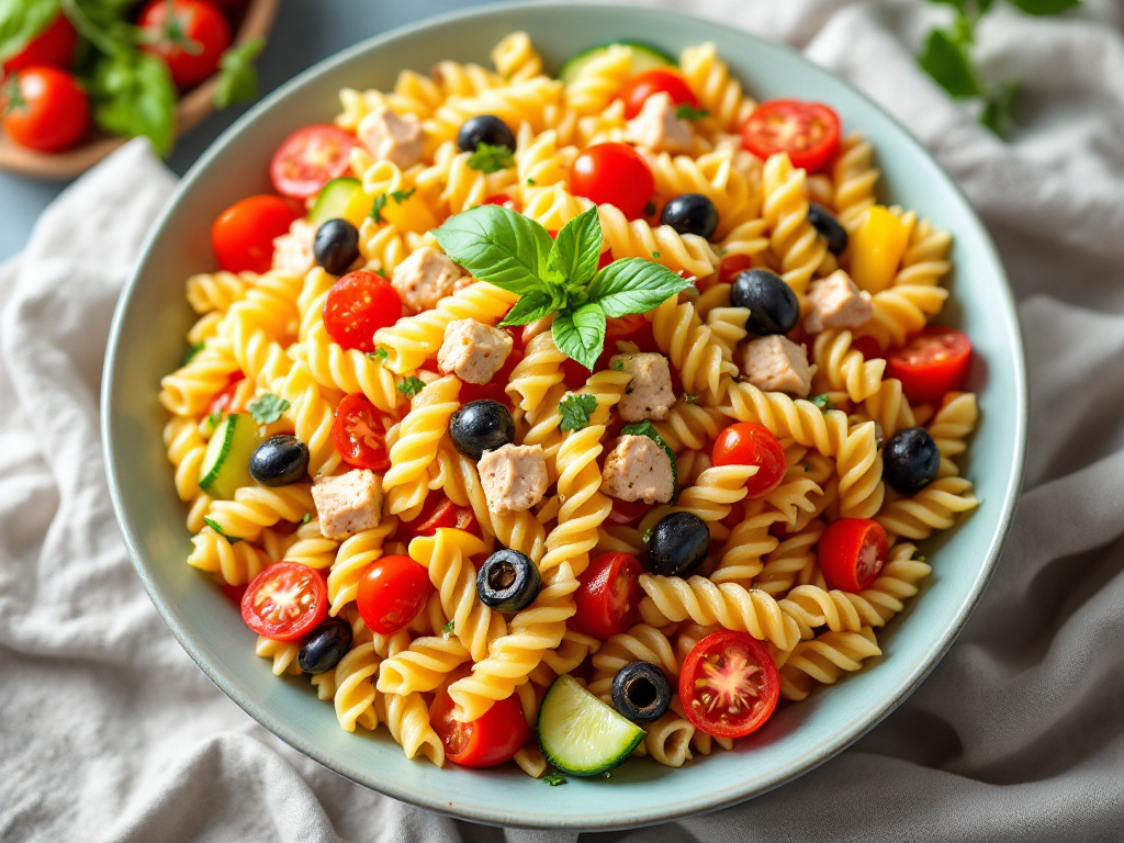 Lactose-Free Pasta Salad image