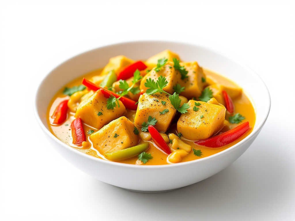 Lactose-Free Chicken Curry with Coconut Milk image