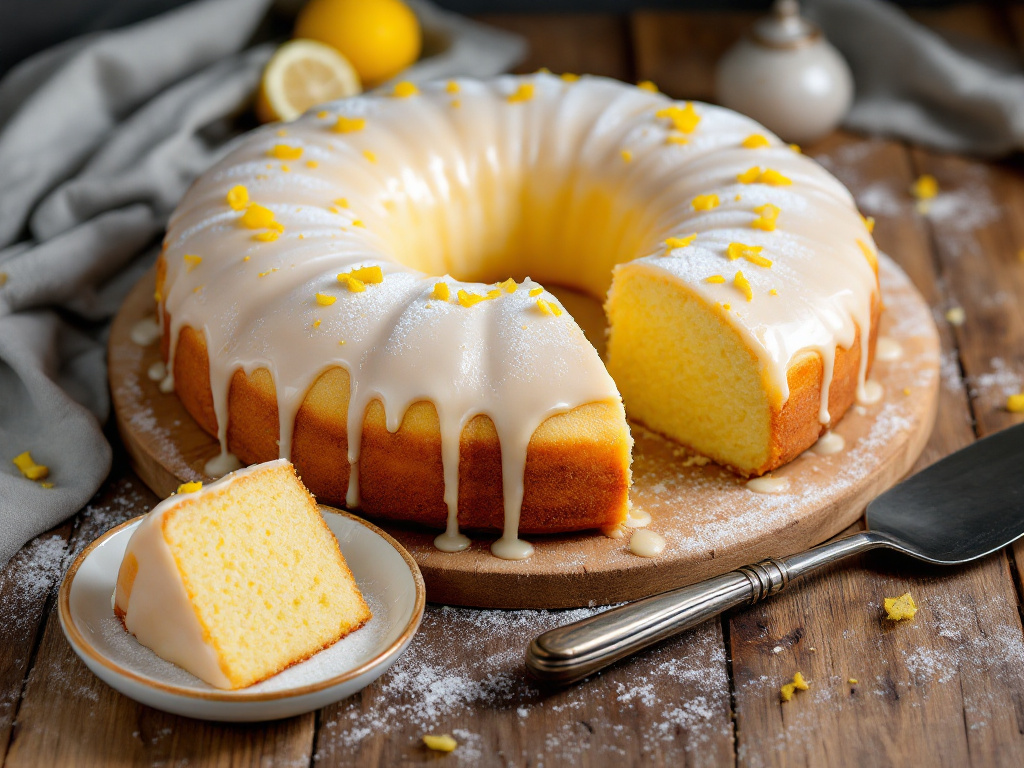 Lemon Cake Recipe image