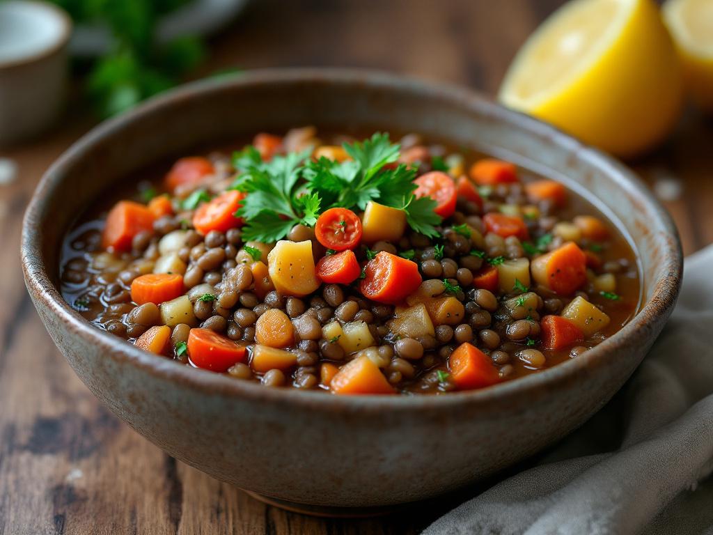 Low-Salt Hearty Lentil Stew image