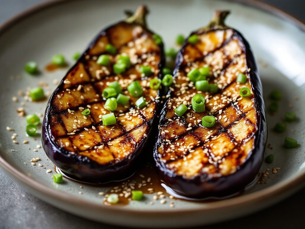 Miso Glazed Eggplant (Nasu Dengaku) image