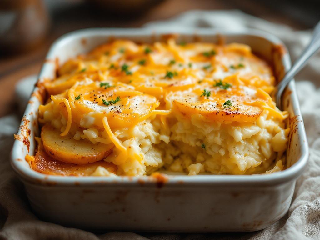 Sauerkraut and Potato Casserole image