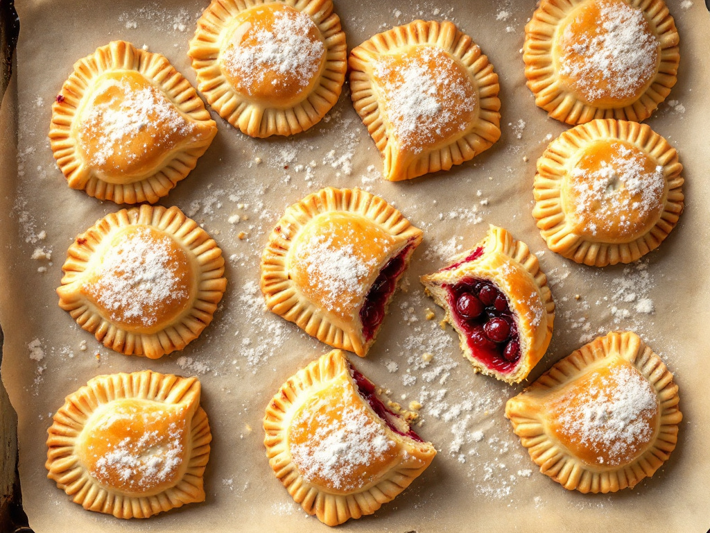 Sugar-Free Cherry Pastries image