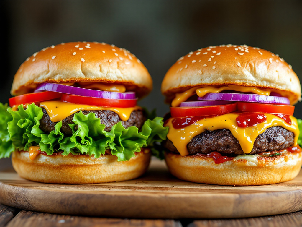 Vegan Cheeseburger image