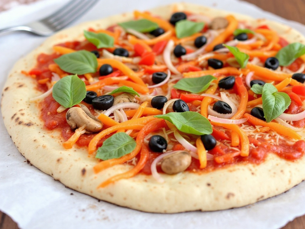 Vegan Delight Pizza image