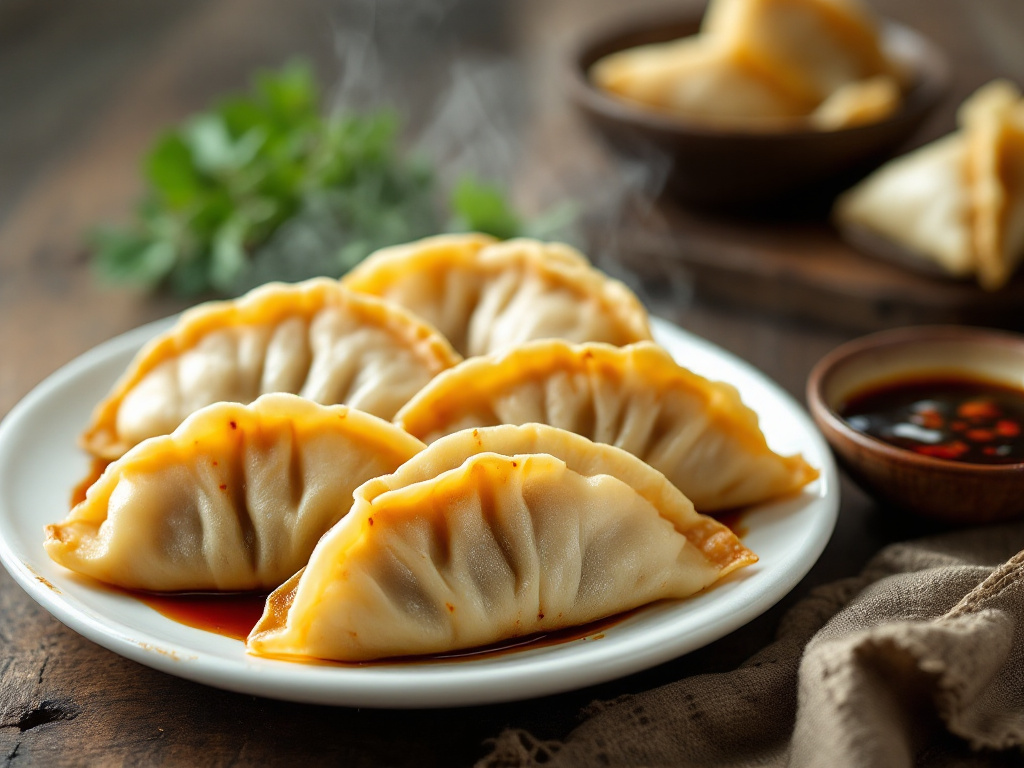 Vegan Jiaozi (Chinese Dumplings) image