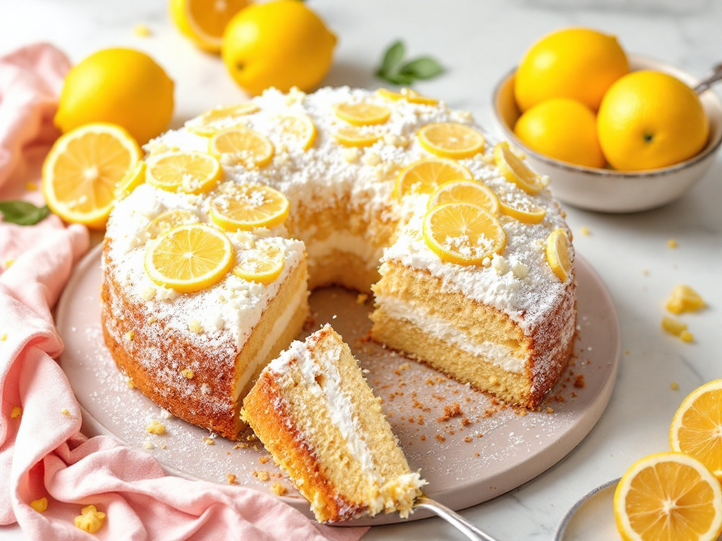 Vegan Lemon Bliss Cake image