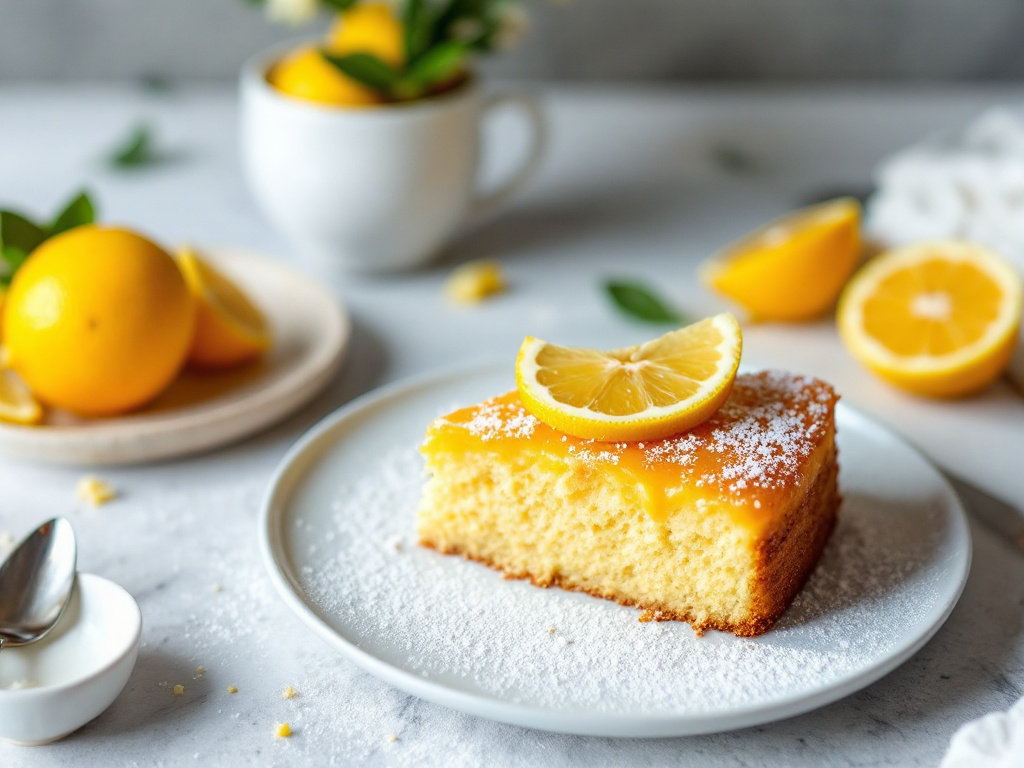 Vegan Lemon Cake (Zitronenkuchen) image