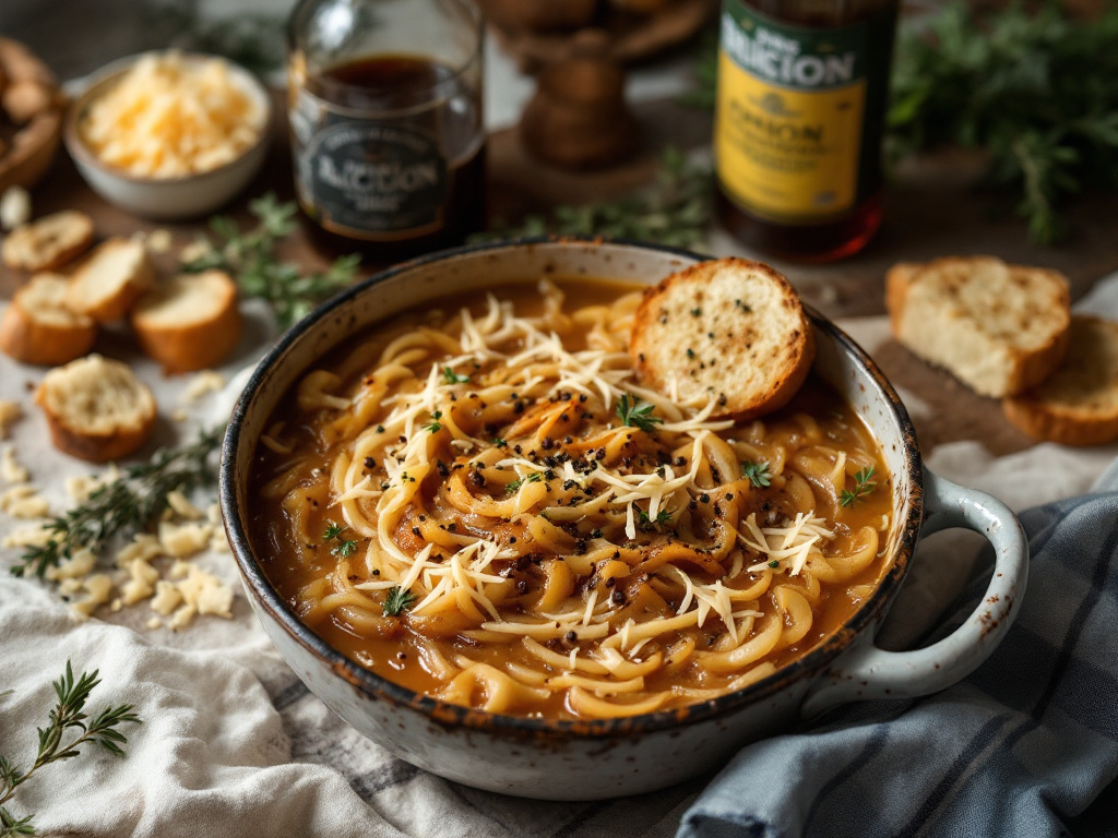 Vegan Onion Soup image