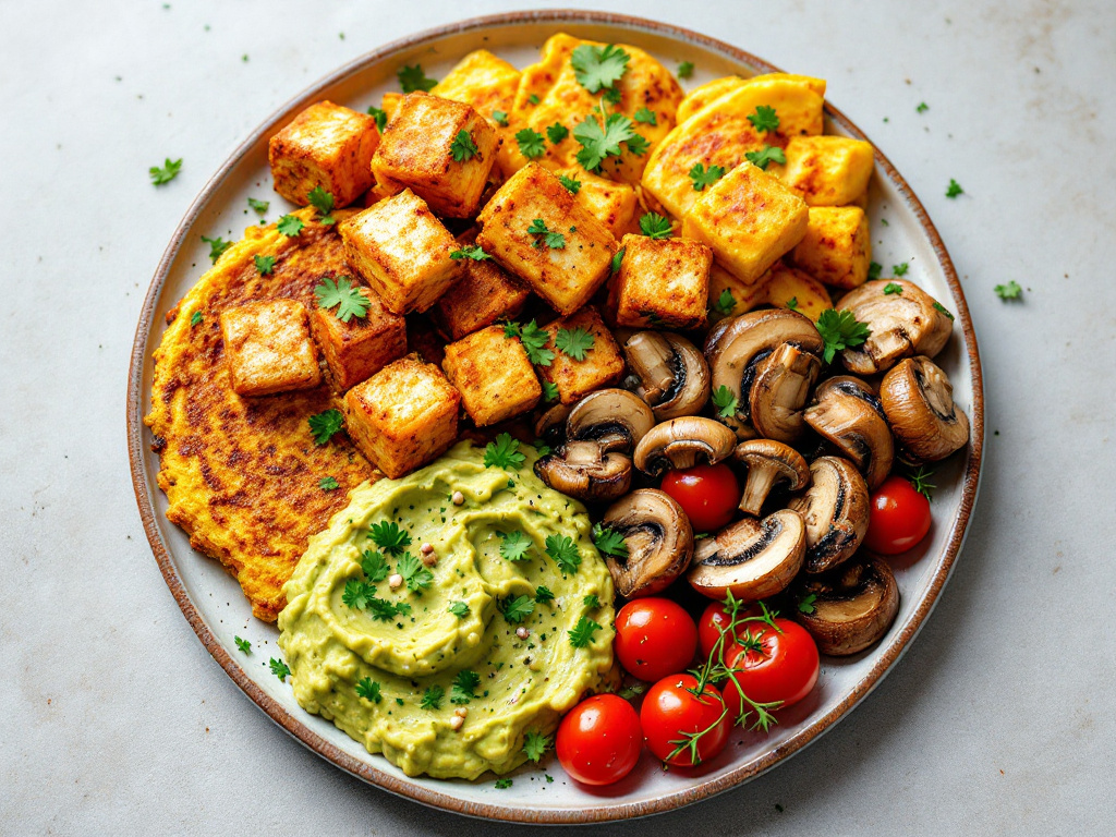 Vegan Brunch Plate image