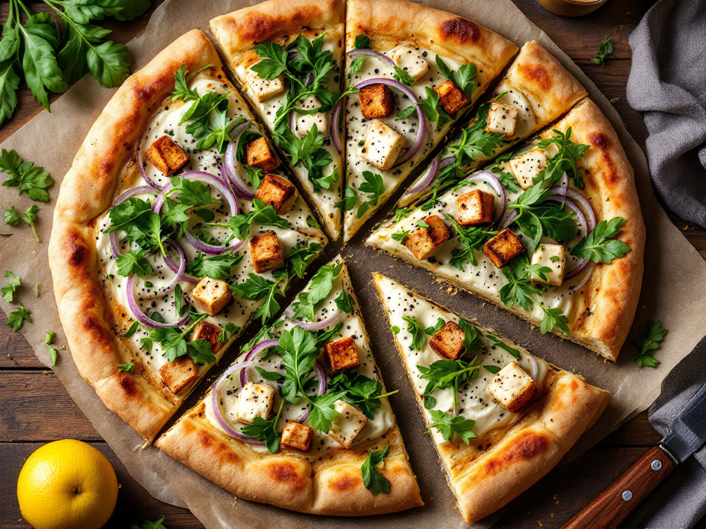 Vegan Flammkuchen image