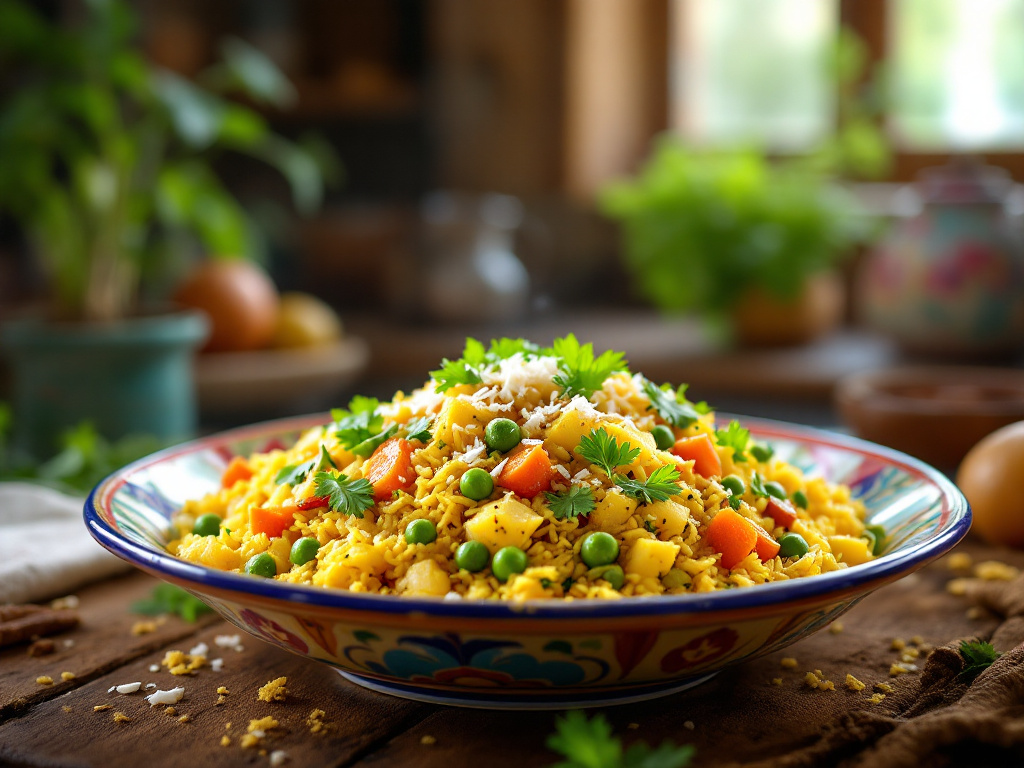 Vegetable Poha image