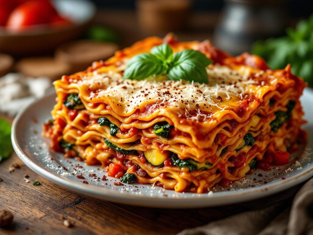 Vegetarian Lasagna Delight image