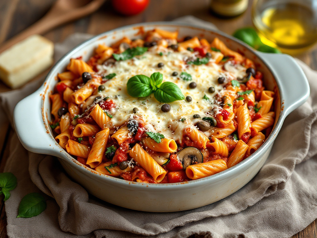 Vegetarian Rigatoni al Forno image