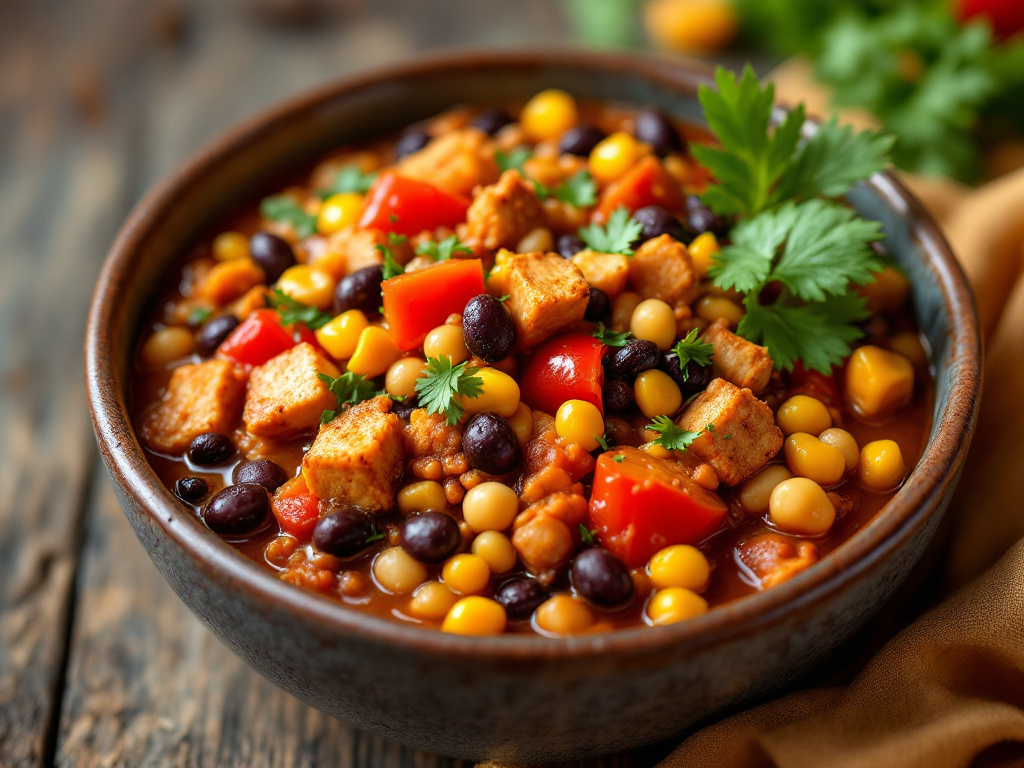 Vegetarian Chili without Tomatoes image