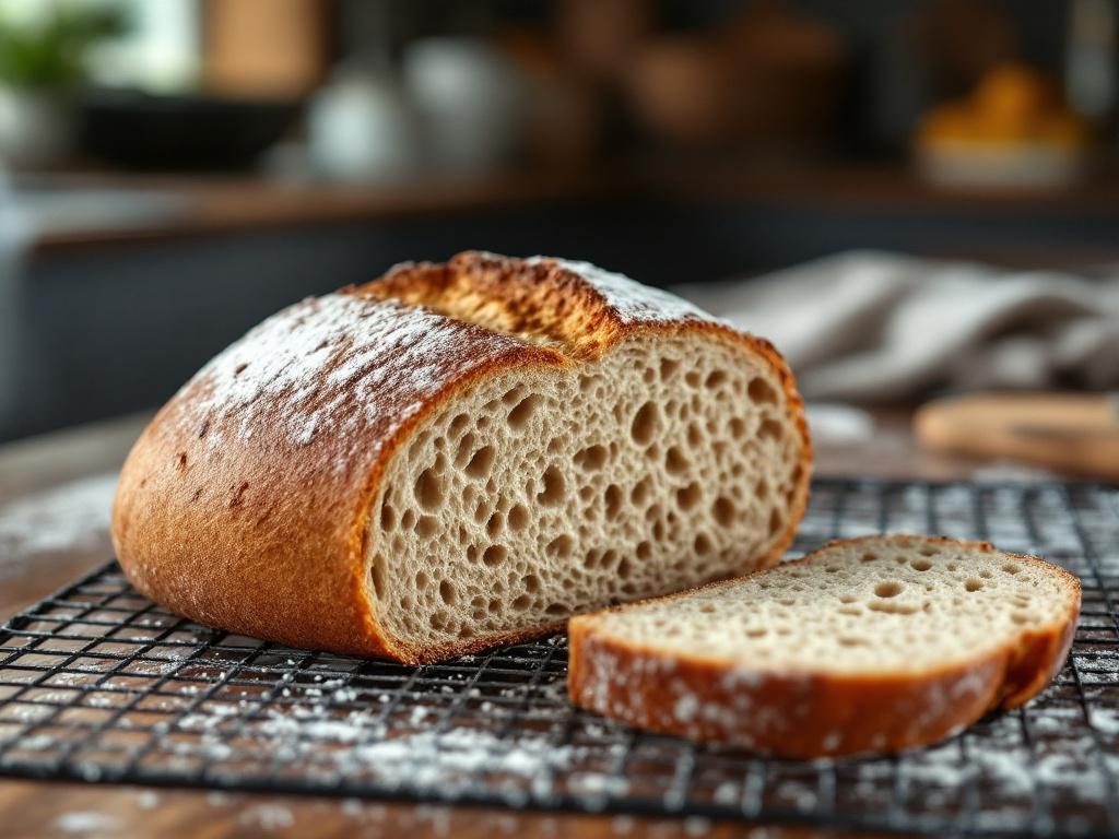 Whole Wheat Bread with Lacy Crumb image