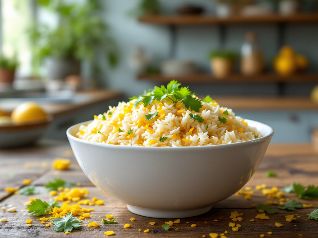 Zesty Lemon Rice image