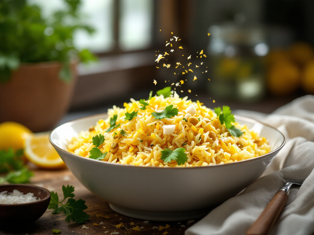 Zesty Lemon Rice image