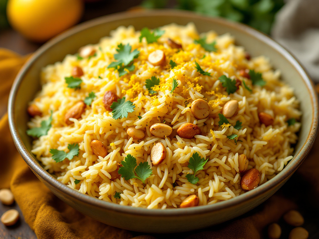Zesty Lemon Rice image