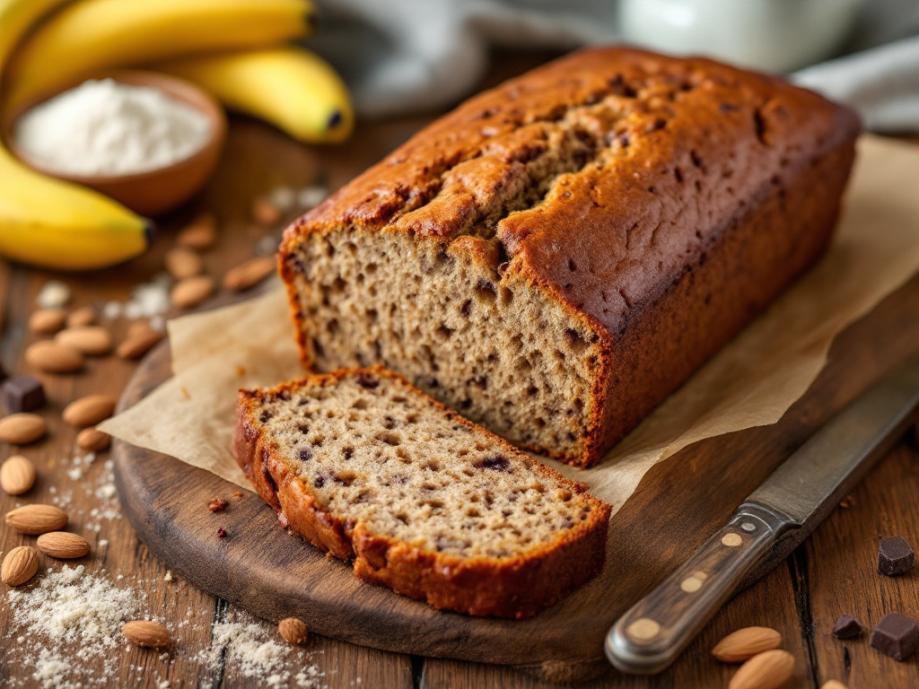 Sugar-Free Banana Bread image